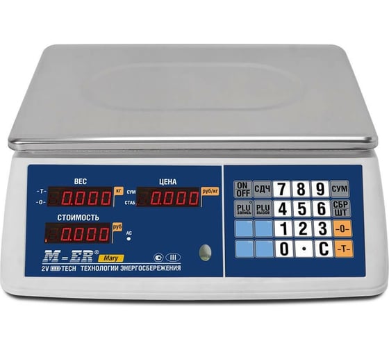 Весы M-ER MERCURY 223AC-32.5 LED 3624
