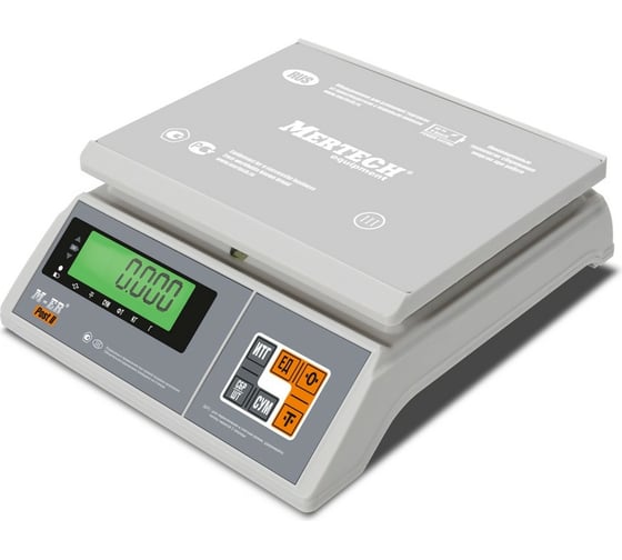 Весы M-ER MERCURY 326FU-15.1 LCD без АКБ 3709