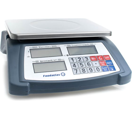 Торговые весы Foodatlas 6кг/0,2гр YZ-506 УТ000007872