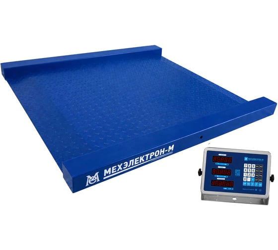 Весы электронные ВЭТ-1-1000П-1С-ДБ-RS (1м * 1м) FTR1010+B16SE МЕХЭЛЕКТРОН-М FTR1010+B16SE