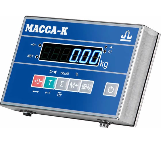 Напольные товарные весы со стойкой МАССА-К TB-5040N-32.2-АВ(RUEW)3 из нержавеющей стали 10979