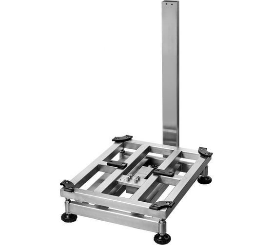 Напольные товарные весы со стойкой МАССА-К TB-5040N-200.2-АВ3 из нержавеющей стали 10974