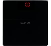 Напольные электронные весы Galaxy LINE черные гл4826лчерн