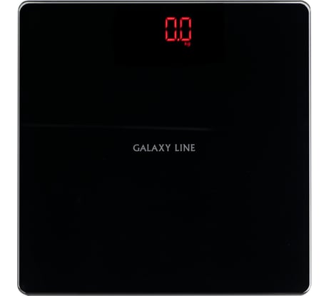 Напольные электронные весы Galaxy LINE черные гл4826лчерн