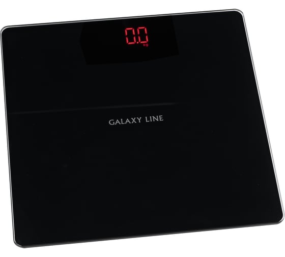Напольные электронные весы Galaxy LINE черные гл4826лчерн