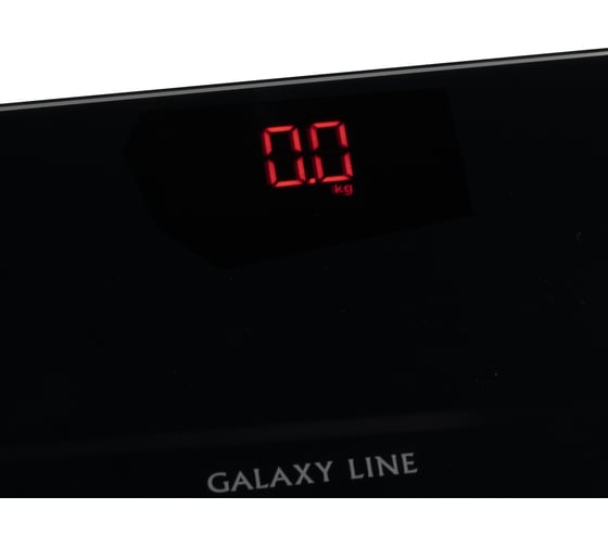 Напольные электронные весы Galaxy LINE черные гл4826лчерн