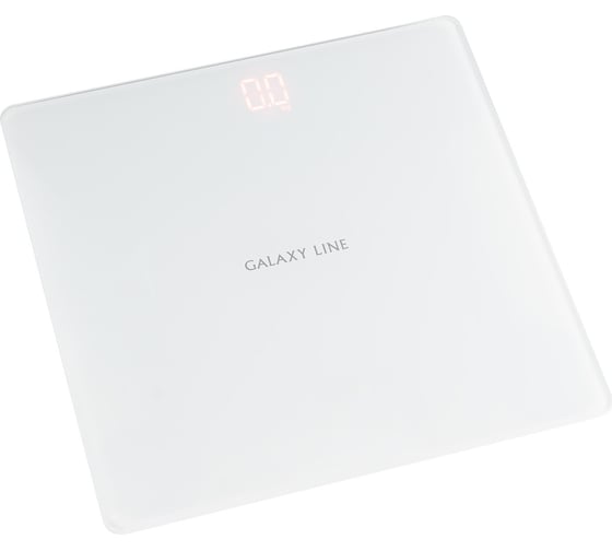 Напольные электронные весы Galaxy LINE белые гл4826лбел