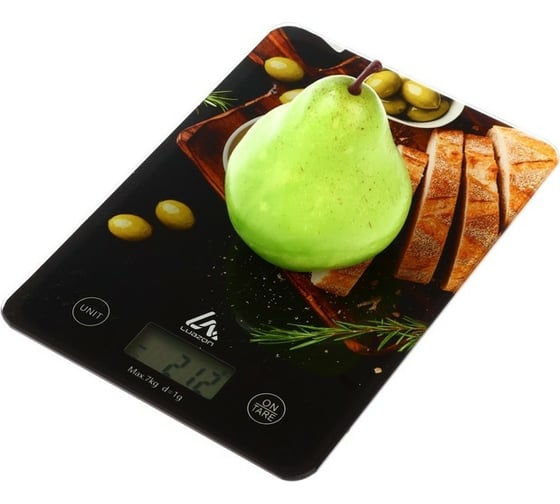 Кухонные электронные весы LUAZON LVK-701 Италия, до 7 кг 7090557