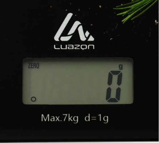 Кухонные электронные весы LUAZON LVK-701 Италия, до 7 кг 7090557