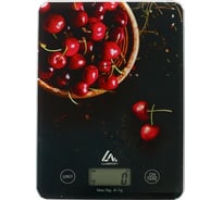 Кухонные электронные весы LUAZON LVK-702 Черешня, до 7 кг 7090558