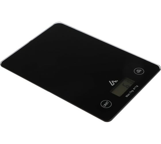 Кухонные электронные весы LUAZON LVK-702 до 7 кг, черные 3549060