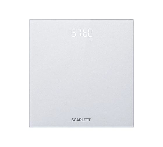 Напольные весы Scarlett, электрон, стекло, ЖК дисплей, 180 кг, SC-BS33E111