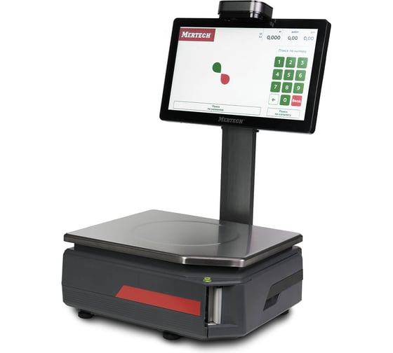 Весы MERTECH M-ER 722 PM-32,5 (VISION-AI, 14', USB, Ethernet, Wi-Fi) 3953