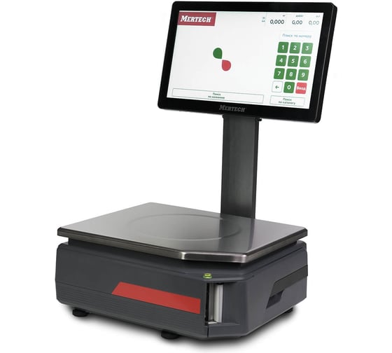 Весы MERTECH M-ER 722 PM-15,2 (14, USB, Ethernet, Wi-Fi) 3500
