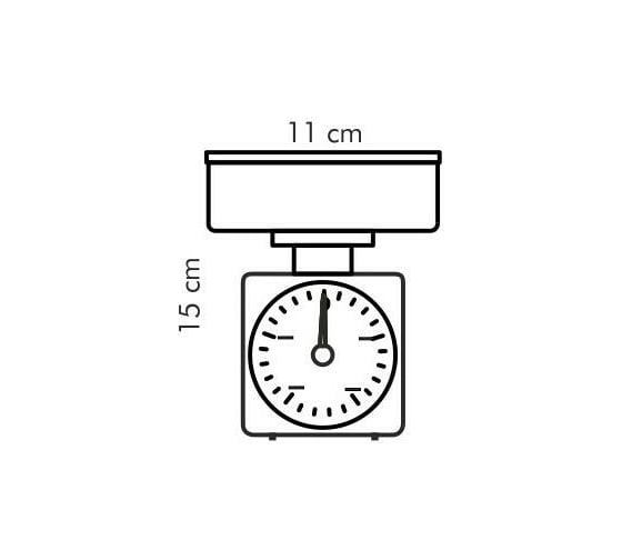 Кухонные весы Tescoma ACCURA, 0,5 кг 634520