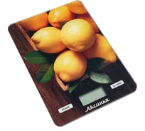Настольные электронные весы Аксинья КС-6514 Лимоны, 5 кг, стекло 0R-00006224