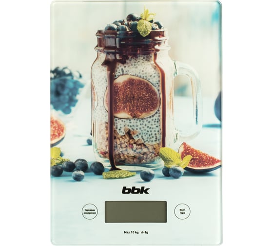 Кухонные весы bbk KS102G лазурный 00-00001165