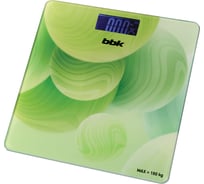 Напольные весы bbk BCS3003G зеленый ЦБ-00001583