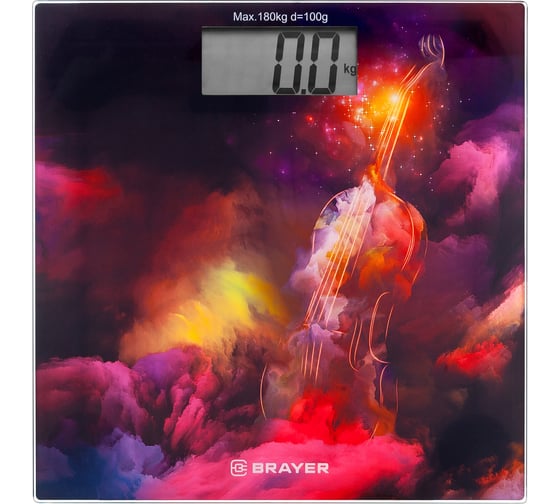 Напольные весы BRAYER вес до 180 кг BR3732