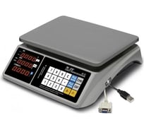 Весы M-ER MERCURY 328C-15.2 LED с RS-232 и USB (COM) без АКБ 3692
