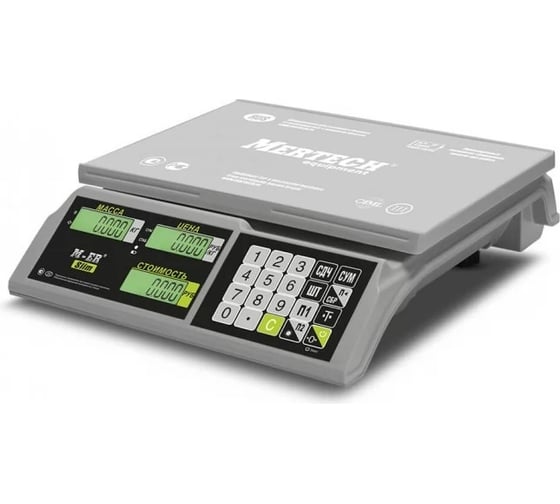 Весы M-ER MERCURY 326C-32.5 LCD без АКБ 3697 1