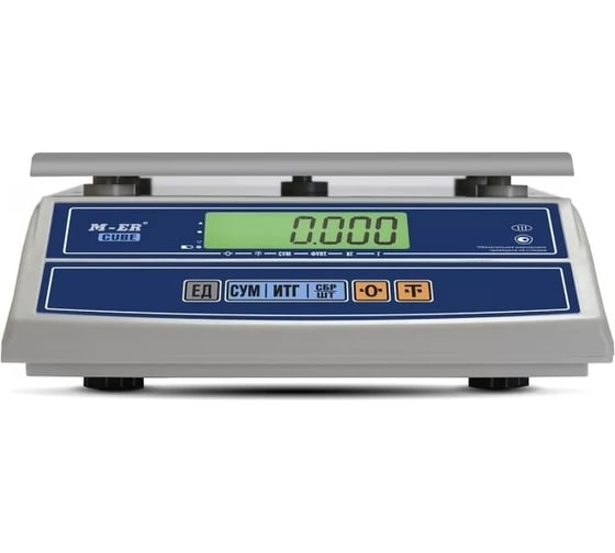 Весы M-ER MERCURY 326F-6.1 LCD без АКБ 3710