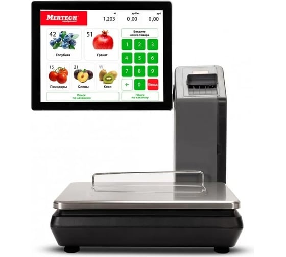 Весы M-ER 725PM-32,5 15", USB, Ethernet, Wi-Fi 3638