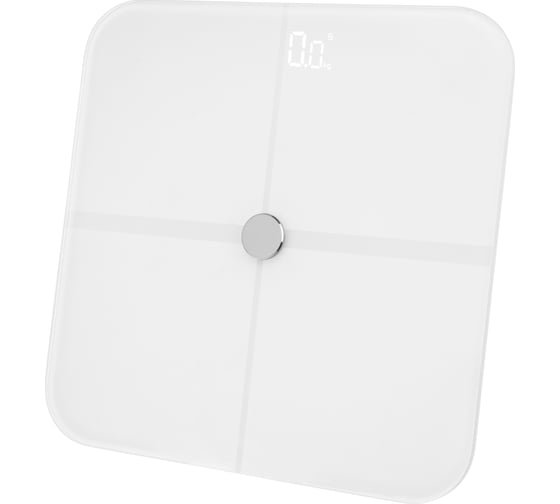 Умные электронные весы Halsa Bluetooth белые HSL-H-221W
