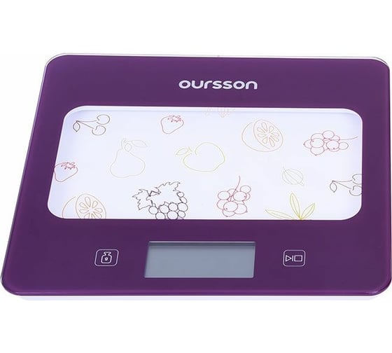 Кухонные весы OURSSON Сладкая слива KS0501GD/SP