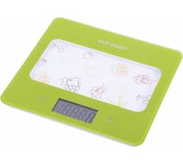 Кухонные весы OURSSON Зеленое яблоко KS0501GD/GA