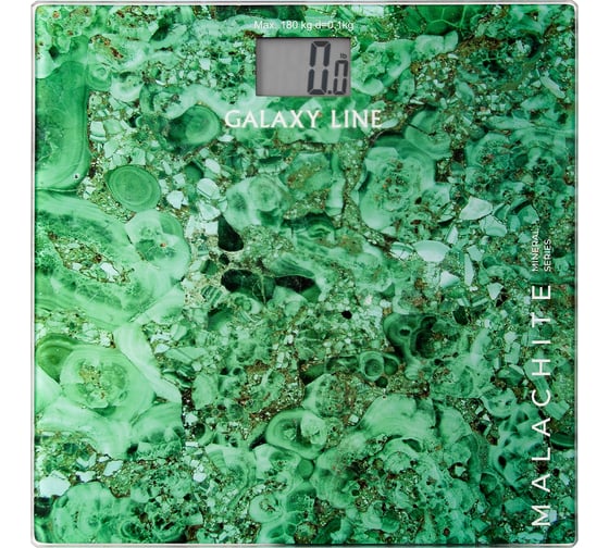 Напольные электронные весы Galaxy LINE GL 4818 МАЛАХИТ 7080148186 1