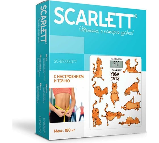 Напольные весы Scarlett SC-BS33E077