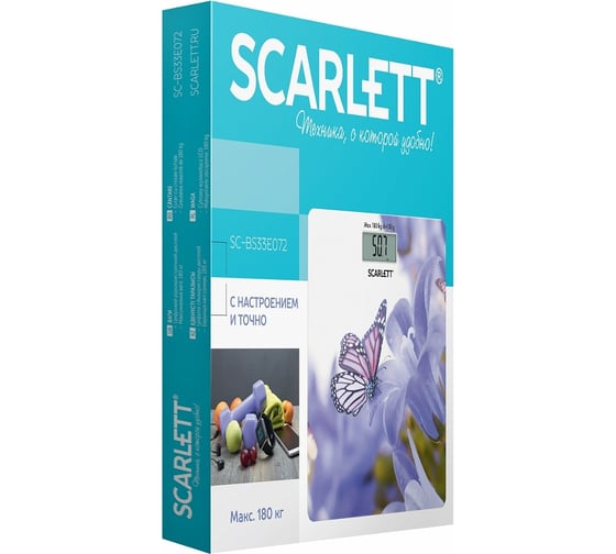 Напольные электронные весы Scarlett SC-BS33E072