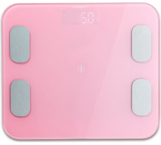 Напольные электронные весы Scarlett диагностика с bluetoot SC-BS33ED102