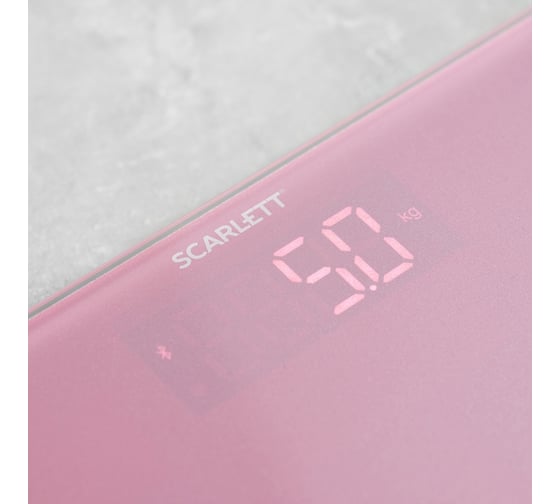 Напольные электронные весы Scarlett диагностика с bluetoot SC-BS33ED102
