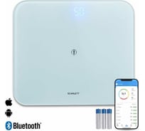 Напольные весы Scarlett диагностика, Bluetooth SC-BS33ED48