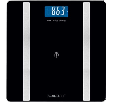 Напольные весы Scarlett диагностика, Bluetooth SC-BS33ED110