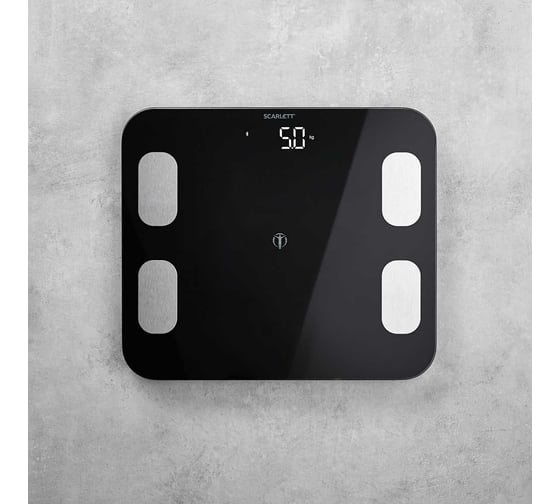 Напольные весы Scarlett диагностика, Bluetooth SC-BS33ED46