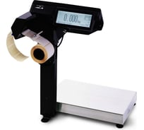 Весы - регистраторы с возможностью печати этикетки МАССА-К МК-32.2-R2P-10 20944