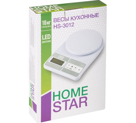 Кухонные весы Homestar HS-3012, 10 кг 104931