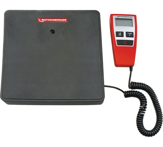Цифровые весы на 120 кг Rothenberger 17300416