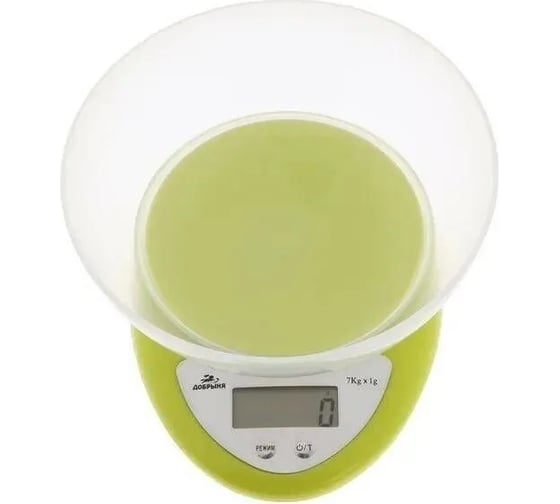 Кухонные весы с чашей Добрыня DO-3008