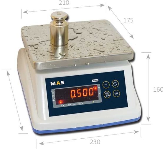 Порционные весы MAS ter mswe-6 7226