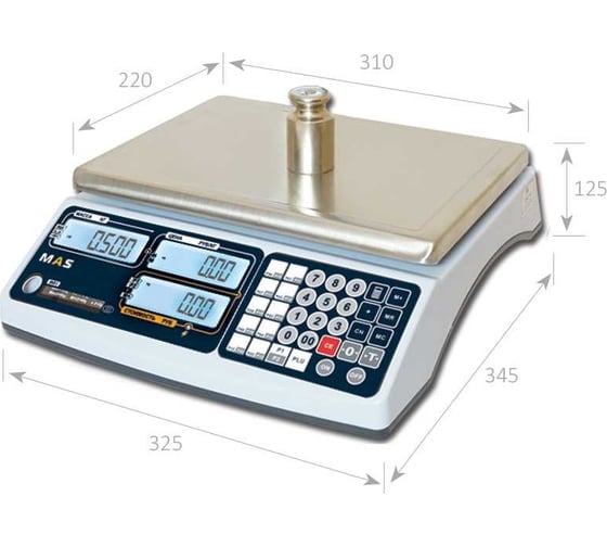 Торговые весы MAS ter mr1-6 7210