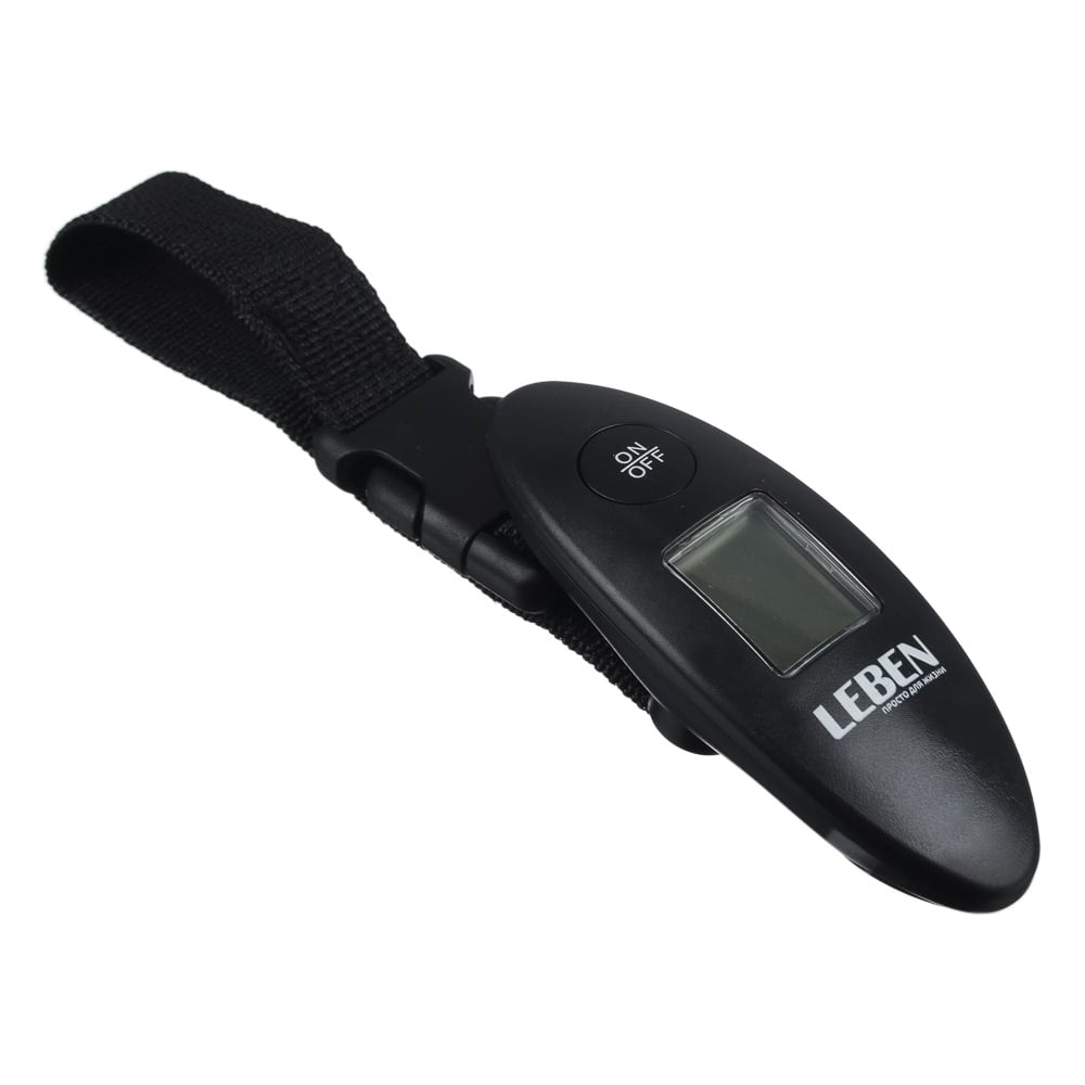Электронные весы для багажа LEBEN пластик, макс. нагр. 40 кг (точн ...