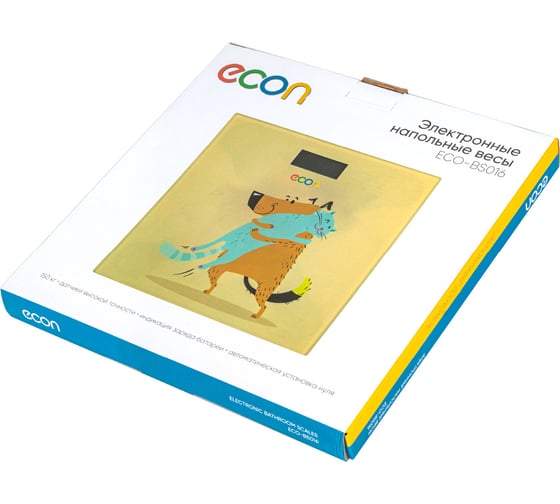 Электронные напольные стеклянные весы Econ ECO-BS016