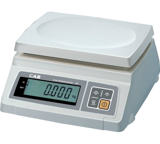 Весы (2 дисплея) CAS SW-10 1A0SW5103GCI0501 1