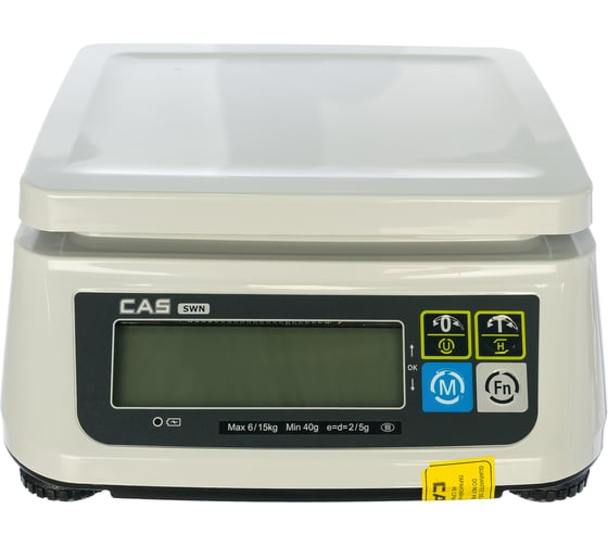 Весы CAS SWN-15 810SWL153GCI0501