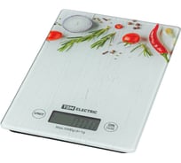 Электронные кухонные весы TDM ELECTRIC "Специи", стекло, деление 1 г, максимальная нагрузка 5 кг SQ4025-0001