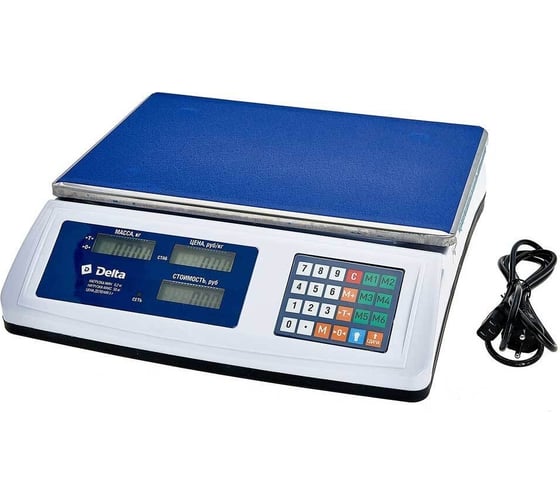 Торговые весы Delta ТВН-50 до 50кг/10г (4) 0R-00002970